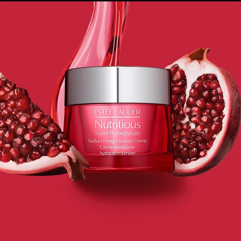 NIB Estee Lauder Nutritious Super-Pomegranate Radiant Energy Moisture Creme 50ml